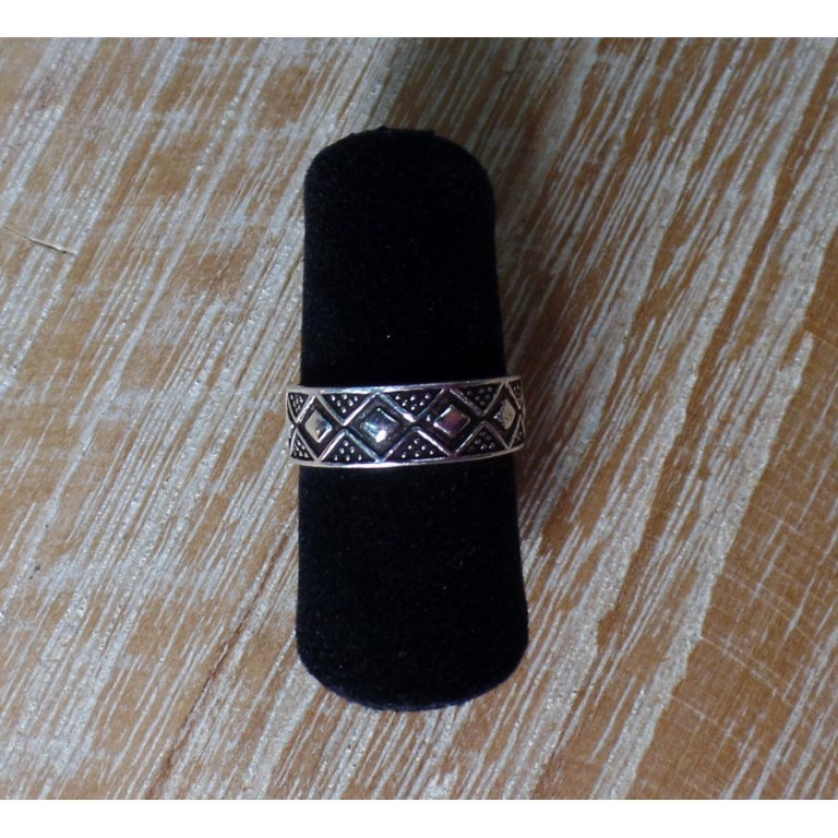 Bague de pied losange