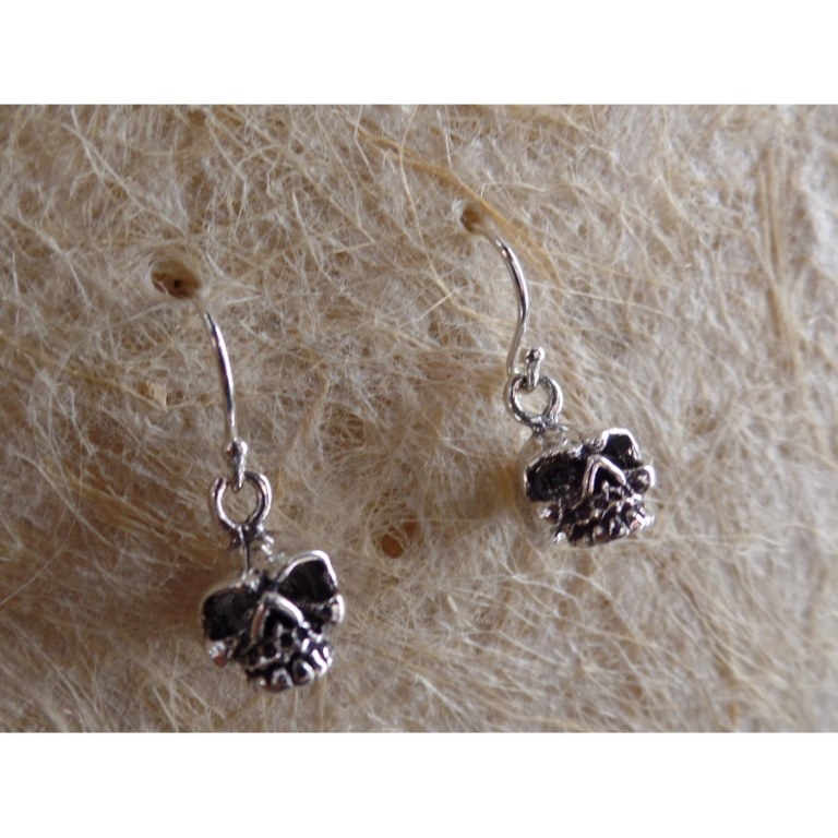 Boucles d'oreilles tête de mort 2 