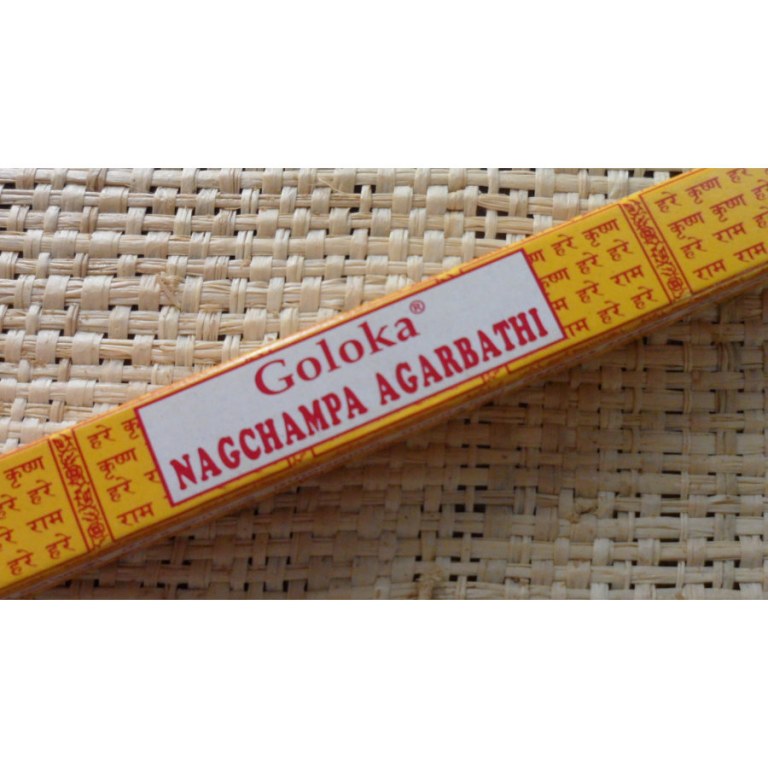 Encens Goloka nagchampa agarabathi 10 G