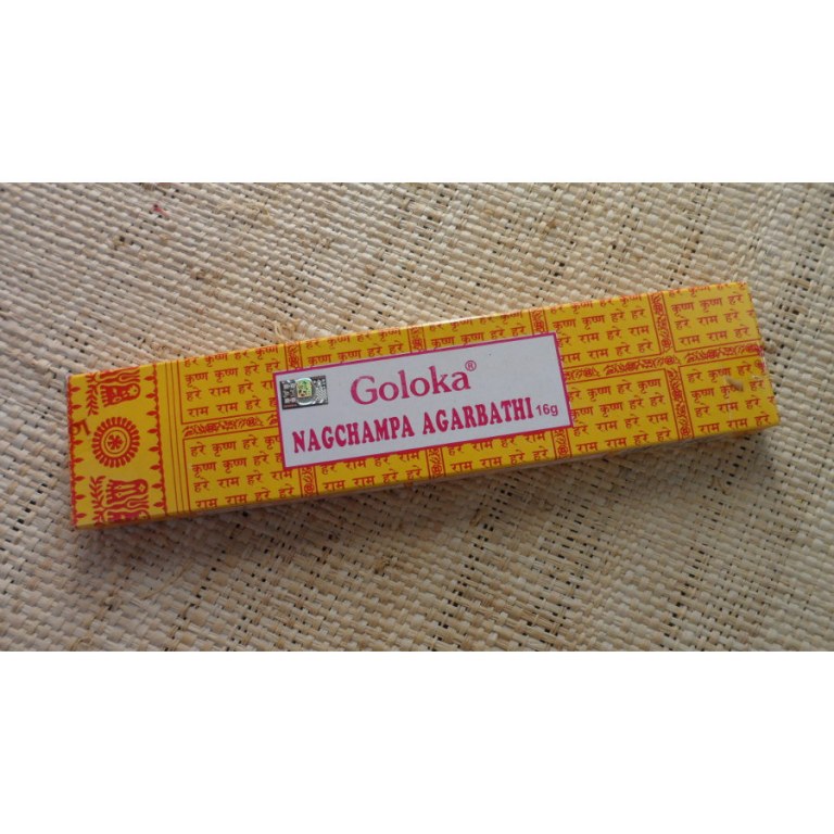 Encens Goloka nagchampa agarabathi 15 G