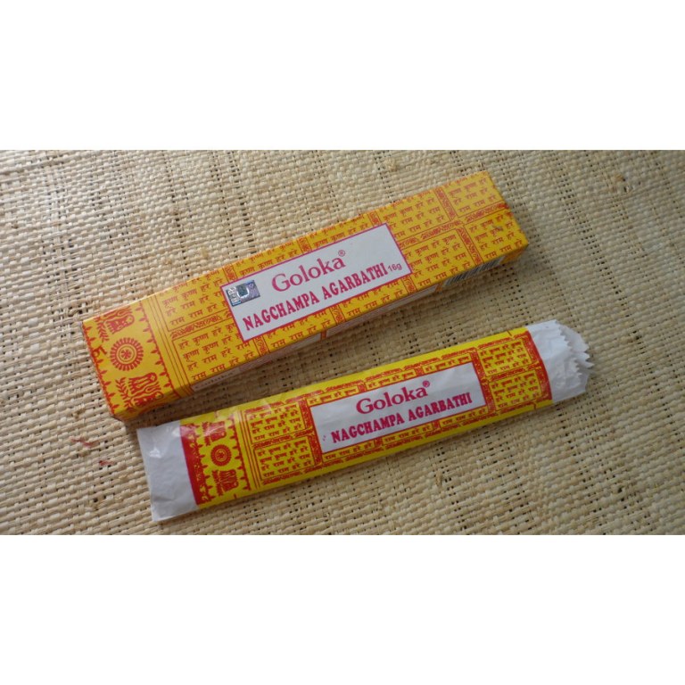 Encens Goloka nagchampa agarabathi 15 G