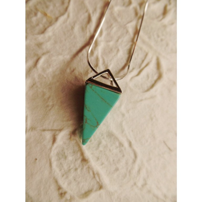 Pendule turquoise