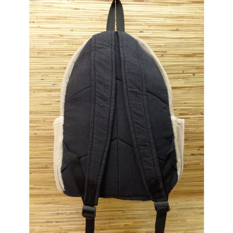 Sac à dos Hymalayan Hemp beige peace and love