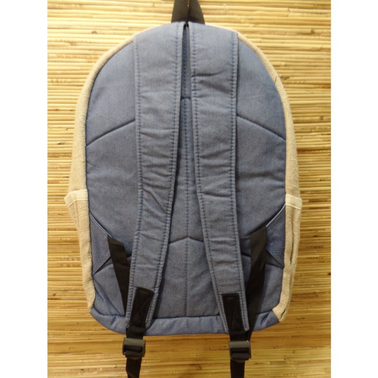 Sac à dos Hymalayan Hemp beige/jean weed peace & love