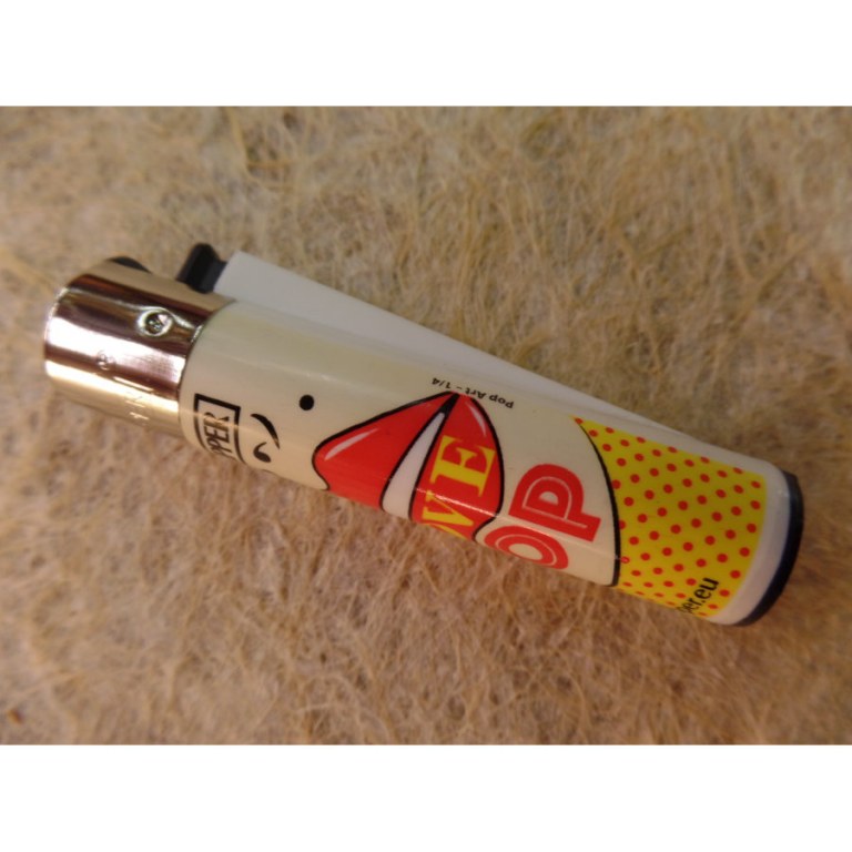 Briquet love pop