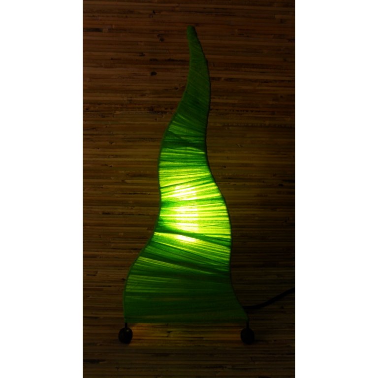 Lampe flamme verte