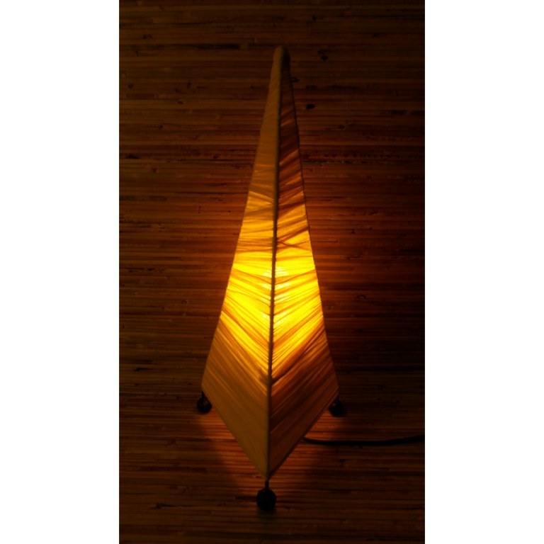 Lampe flamme jaune