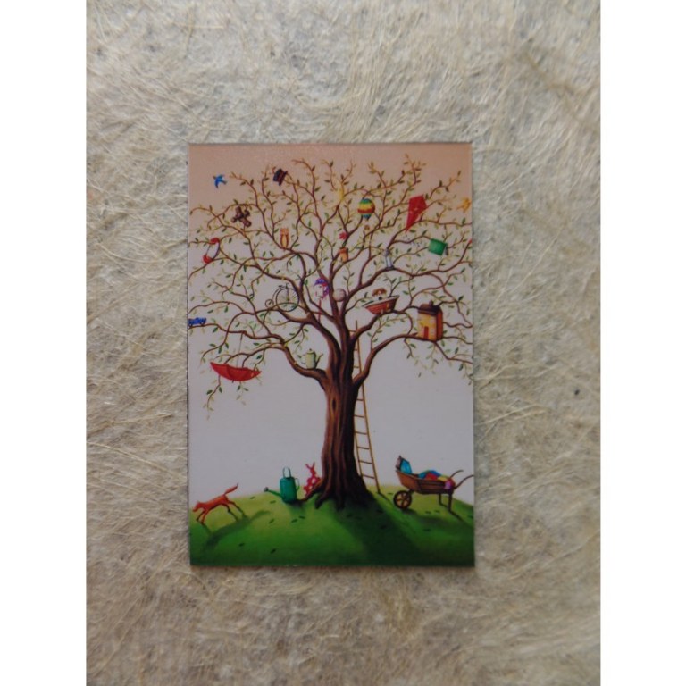 Aimant arbre de vie rigolo
