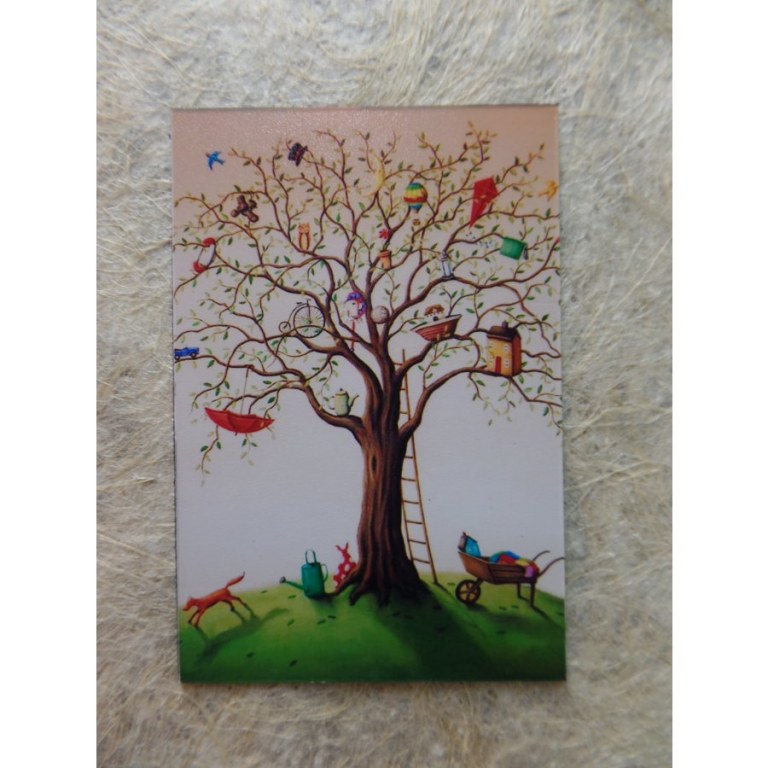 Aimant arbre de vie rigolo
