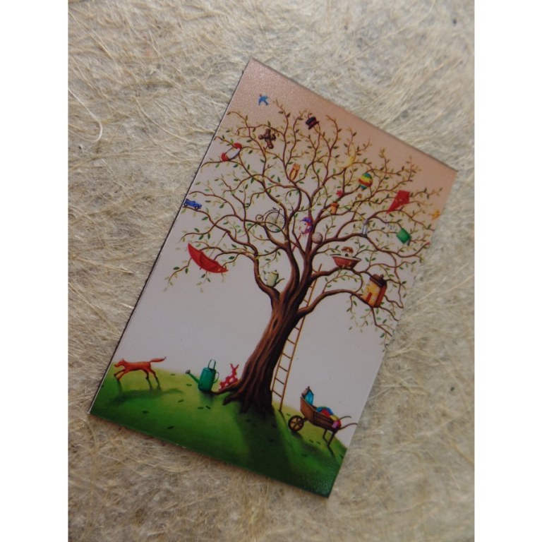 Aimant arbre de vie rigolo