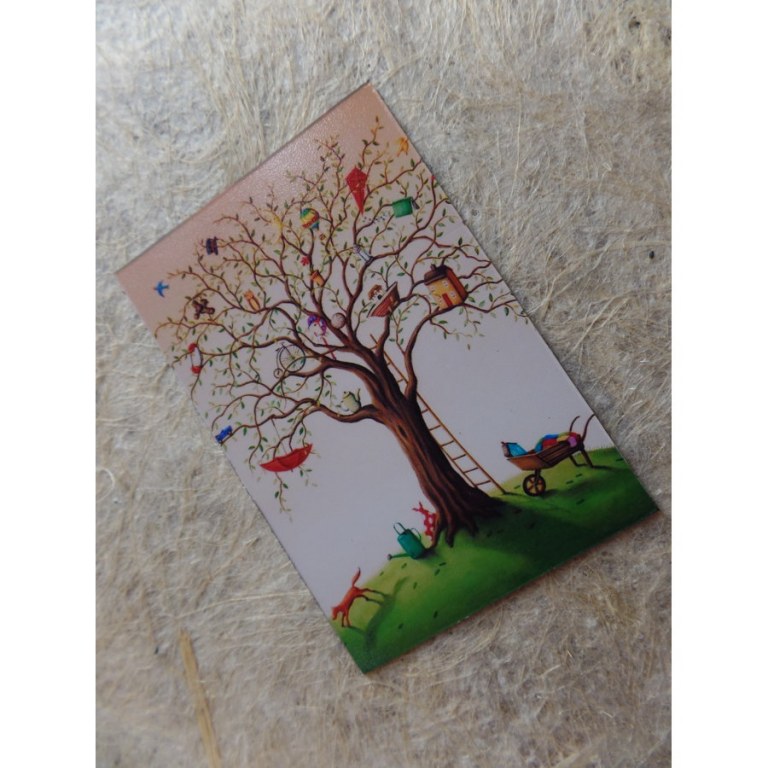 Aimant arbre de vie rigolo