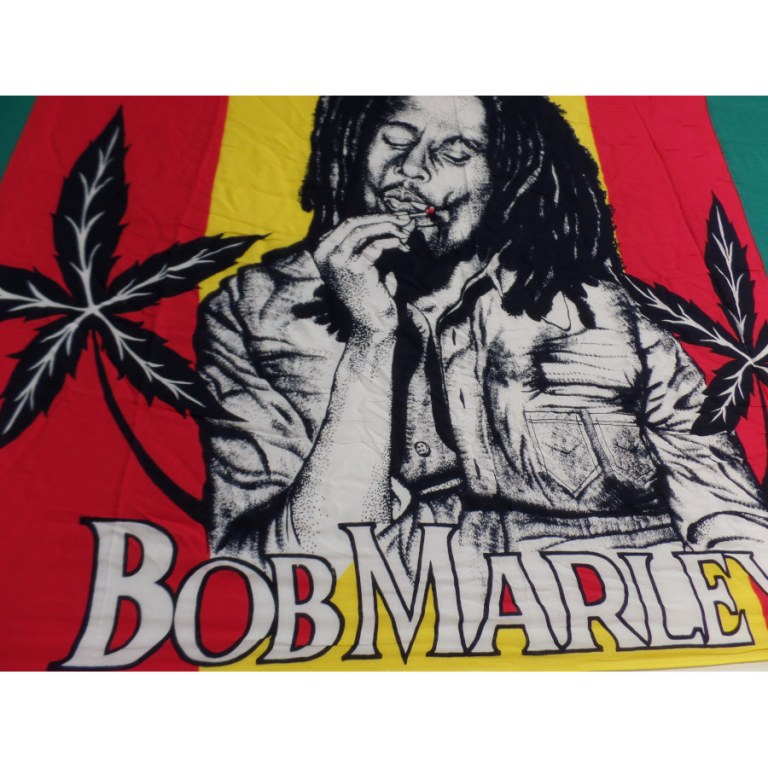 Mini tenture Bob Marley fumant