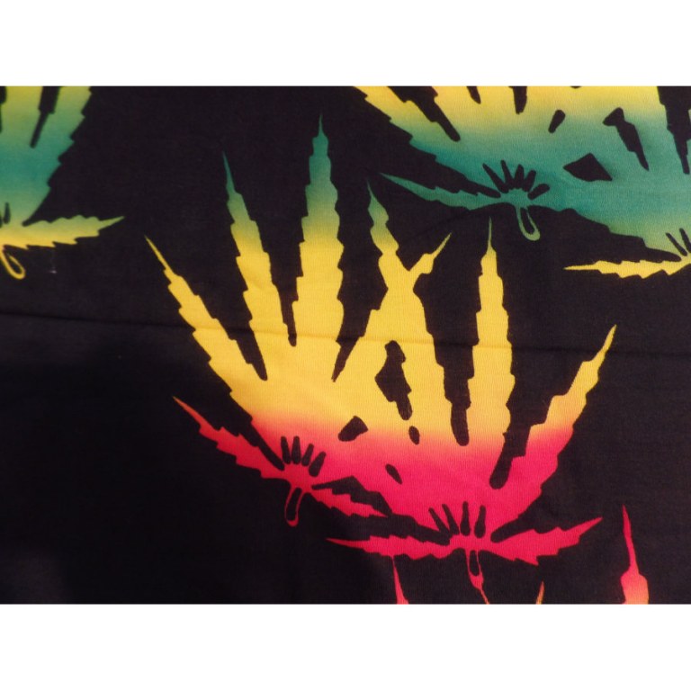 Mini tenture feuilles rasta