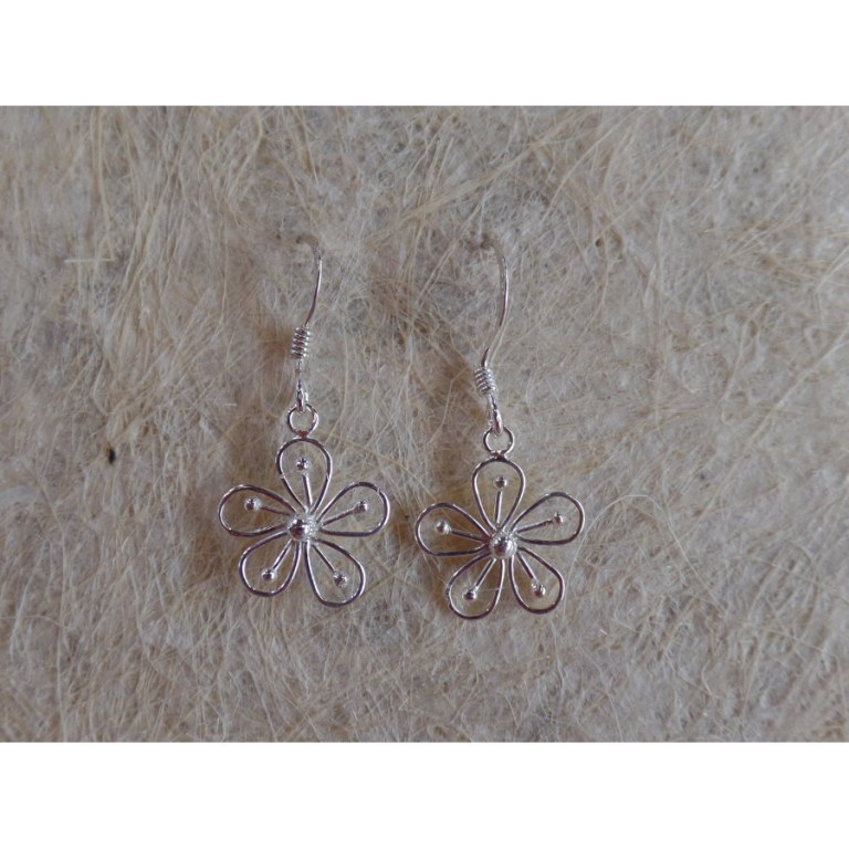 Pendants d'oreilles Marguerite