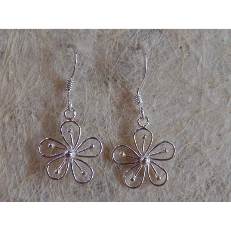 Pendants d'oreilles Marguerite