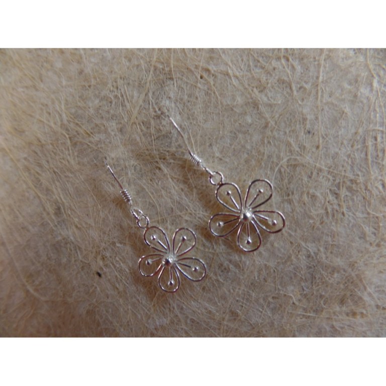 Pendants d'oreilles Marguerite