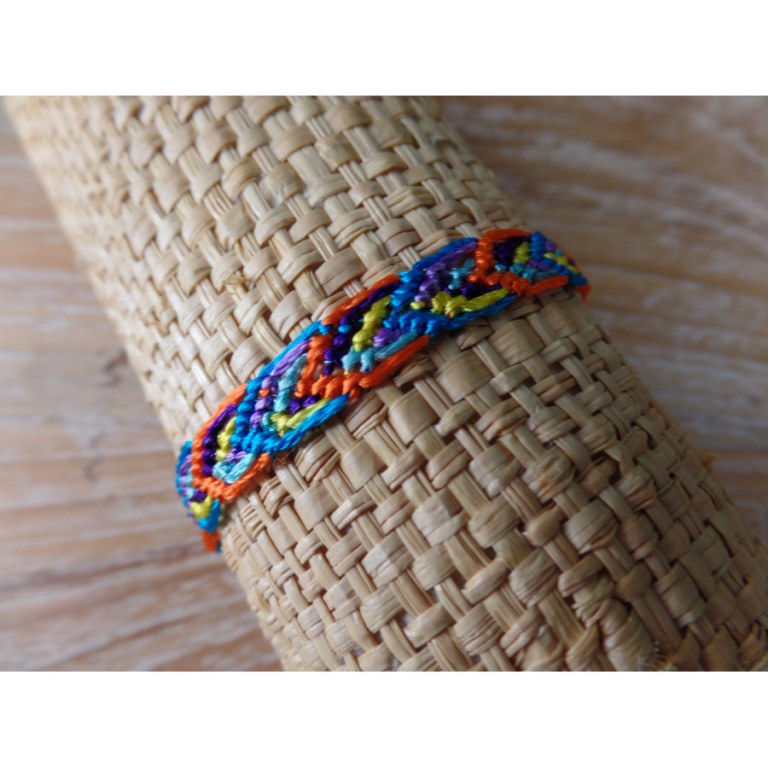 Bracelet Brésilien de l'Amitié Macramé Coton Friendship Porte