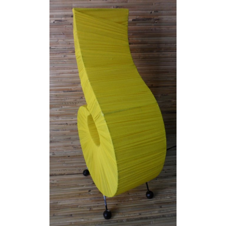 Lampe jaune