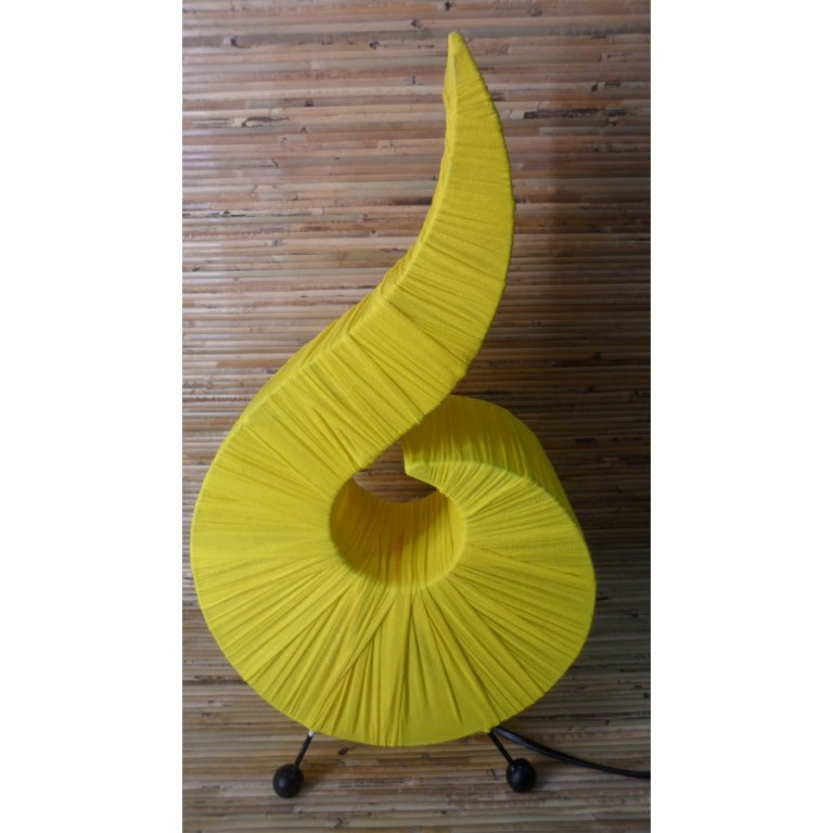 Lampe jaune