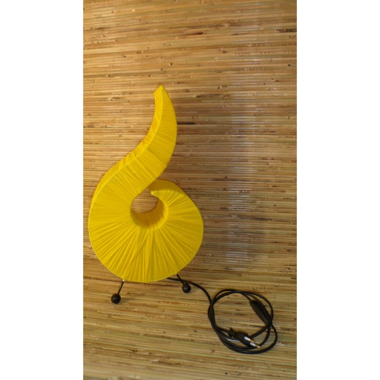 Lampe jaune