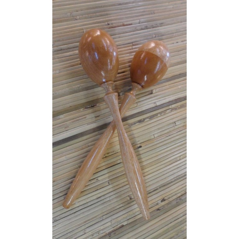 Duo de maracas bois clair