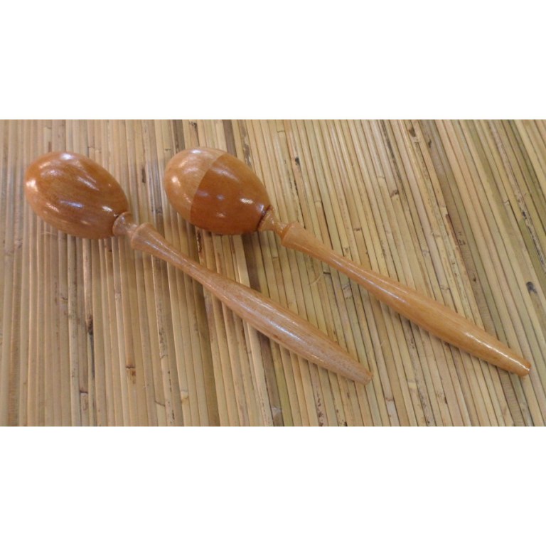 Duo de maracas bois clair