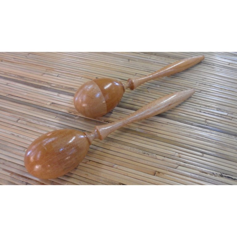 Duo de maracas bois clair