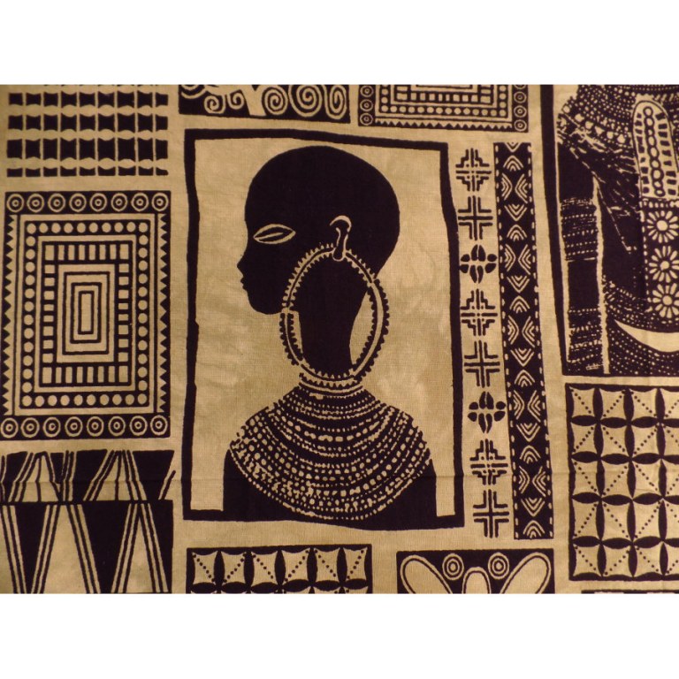 Tenture patchwork africa vert