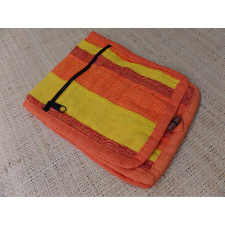 Sacoche de voyage jaune/orange Kérala