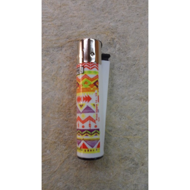 Briquet blanc géo