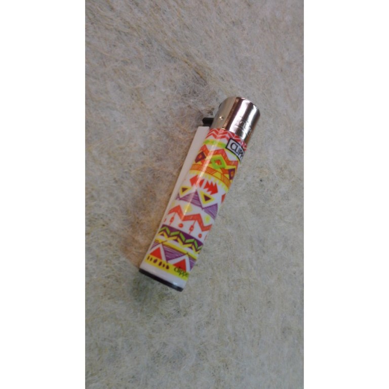 Briquet blanc géo