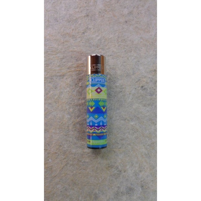 Briquet bleu géo