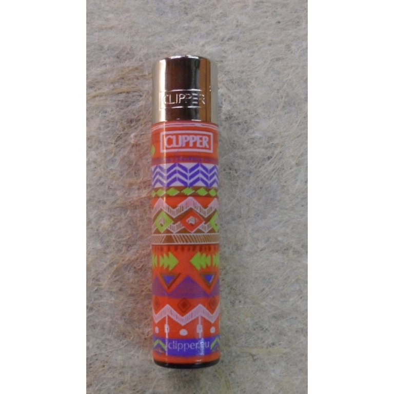 Briquet orange géo