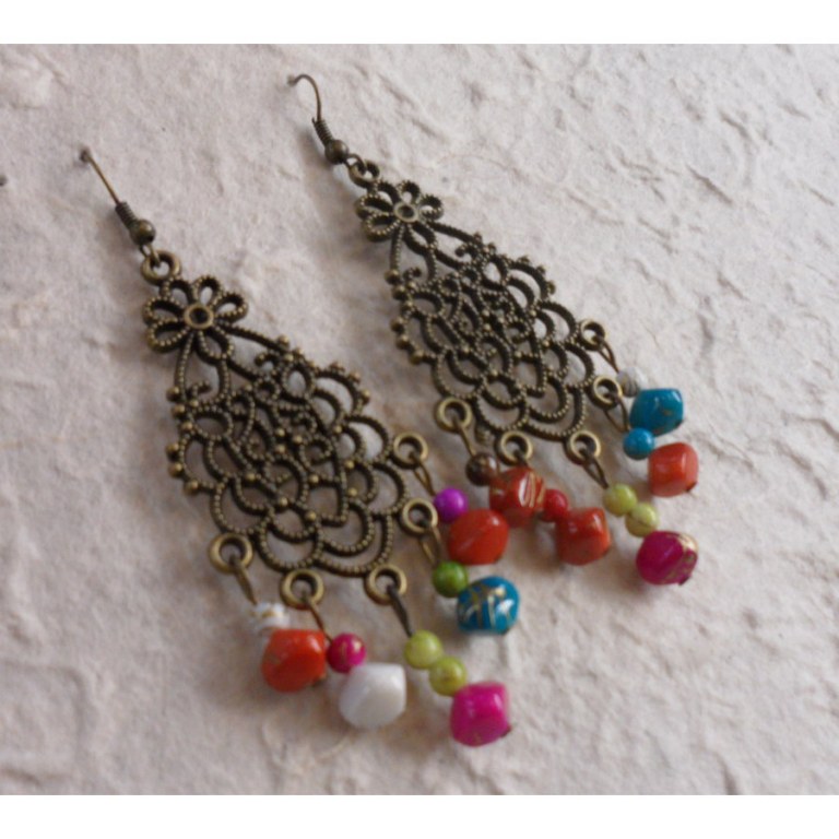 Pendants d'oreilles color Sunee 