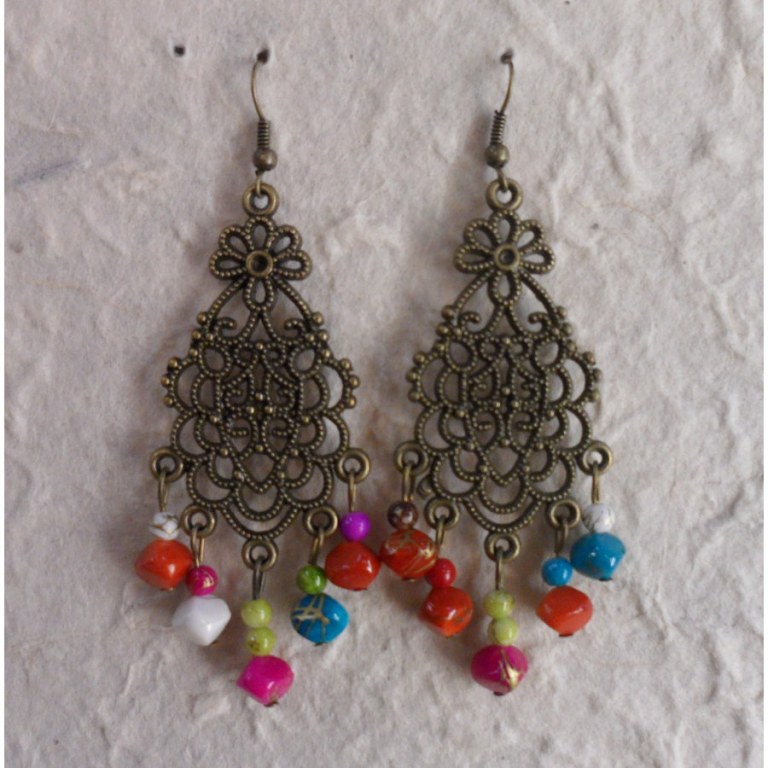 Pendants d'oreilles color Sunee 