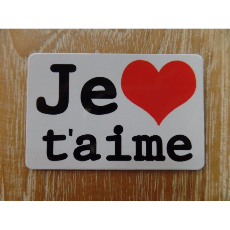 Aimant je t'aime