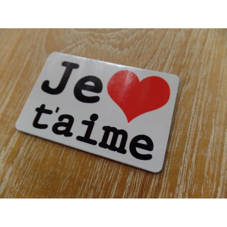 Aimant je t'aime