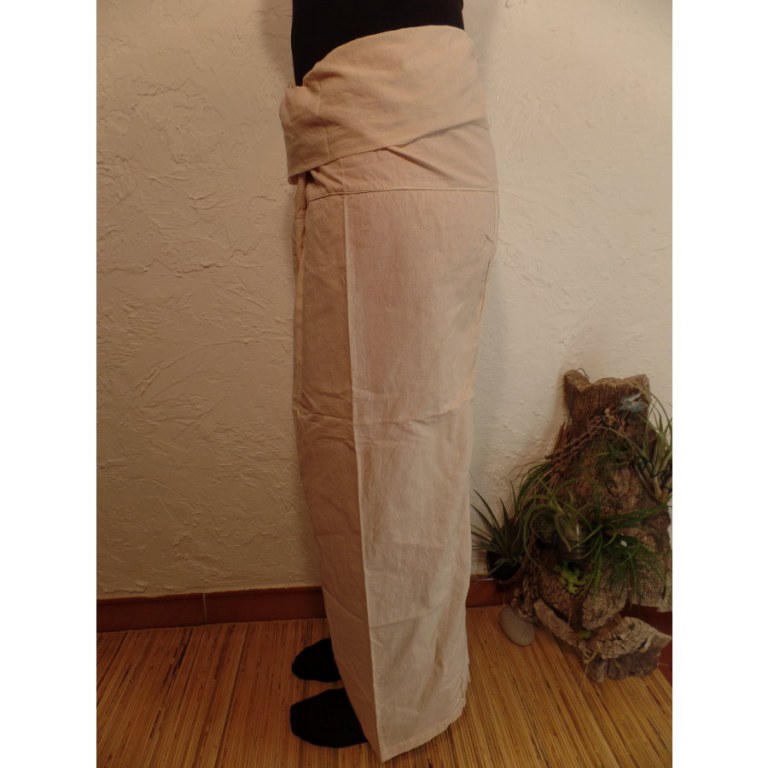 Pantalon de pêcheur Thaï coquille d'oeuf