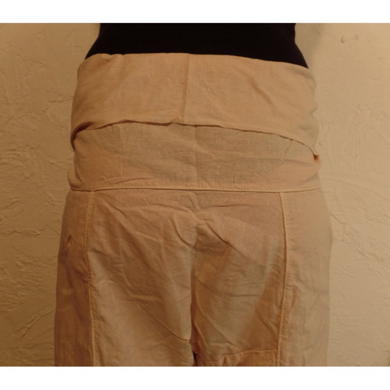 Pantalon de pêcheur Thaï coquille d'oeuf