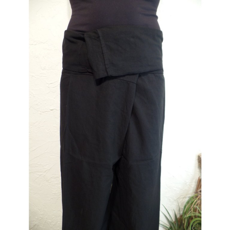 Pantalon de pêcheur Thaï noir