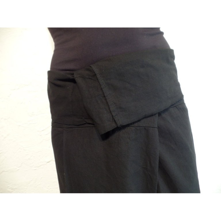 Pantalon de pêcheur Thaï noir