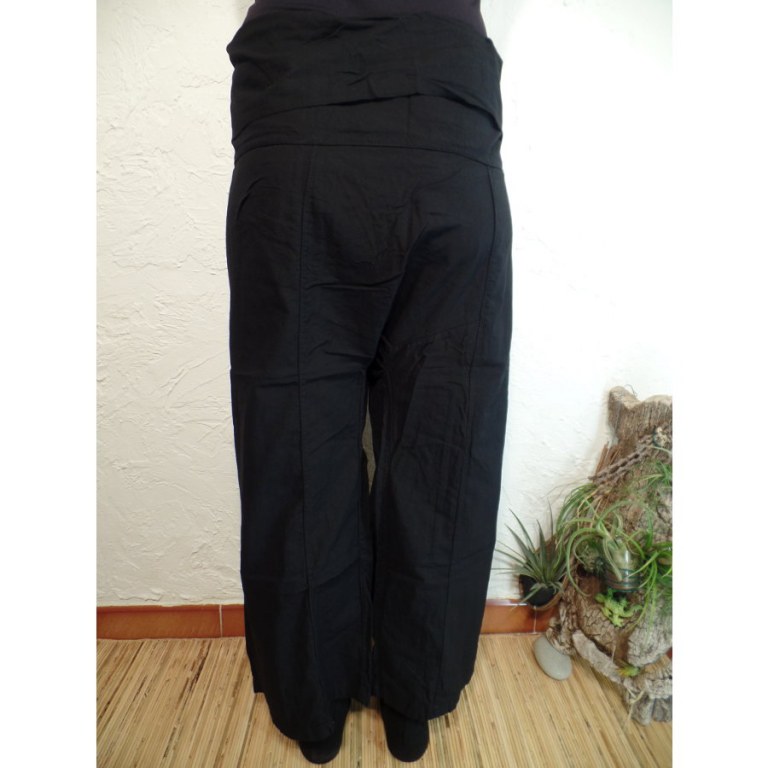Pantalon de pêcheur Thaï noir