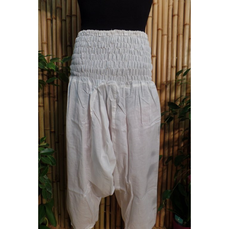 Pantalon Afghan blanc