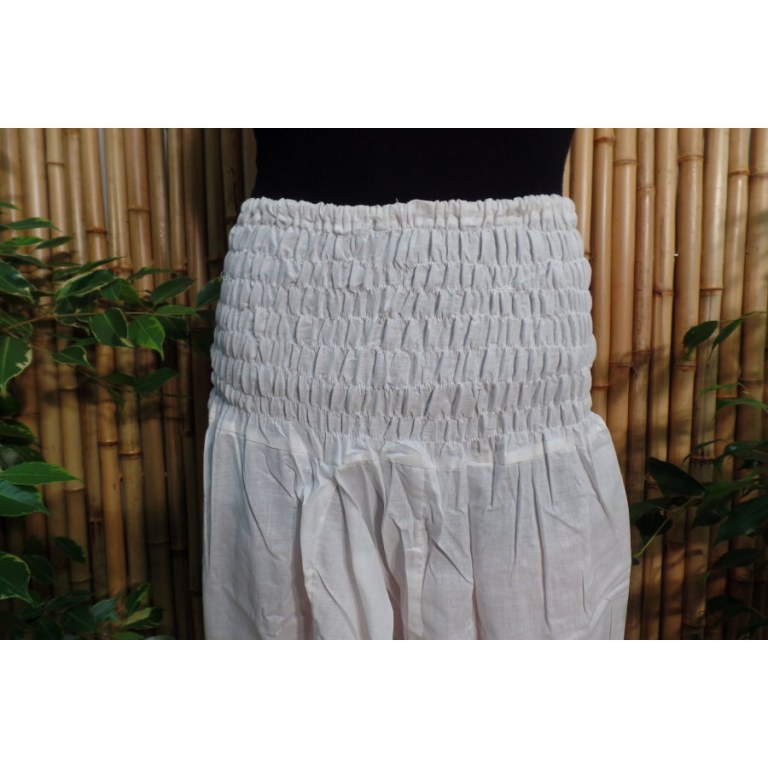 Pantalon Afghan blanc