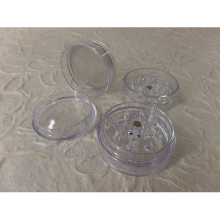 Grinder 4 parties transparent