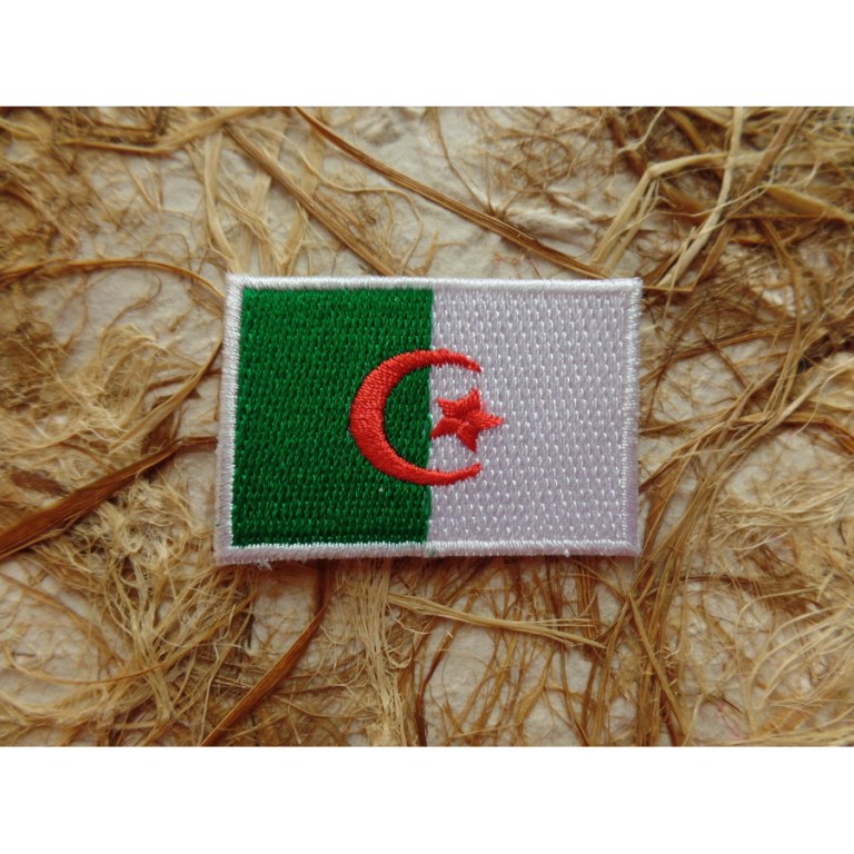 Ecusson drapeau Algérie