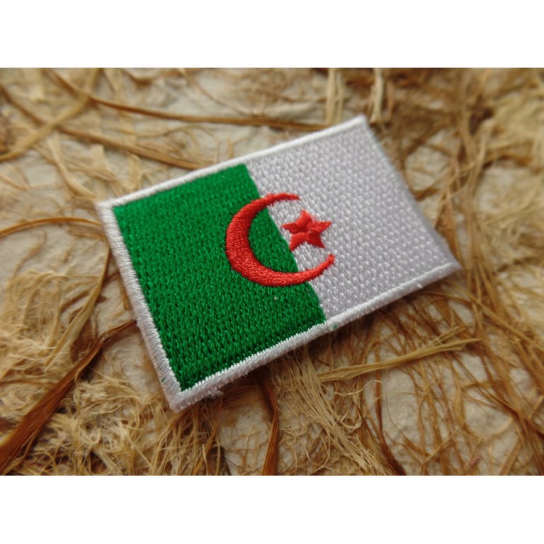 Ecusson drapeau Algérie