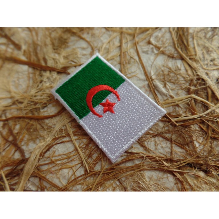 Ecusson drapeau Algérie