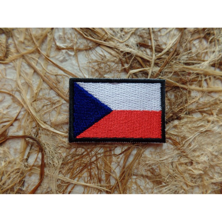 Ecusson drapeau république Tchèque
