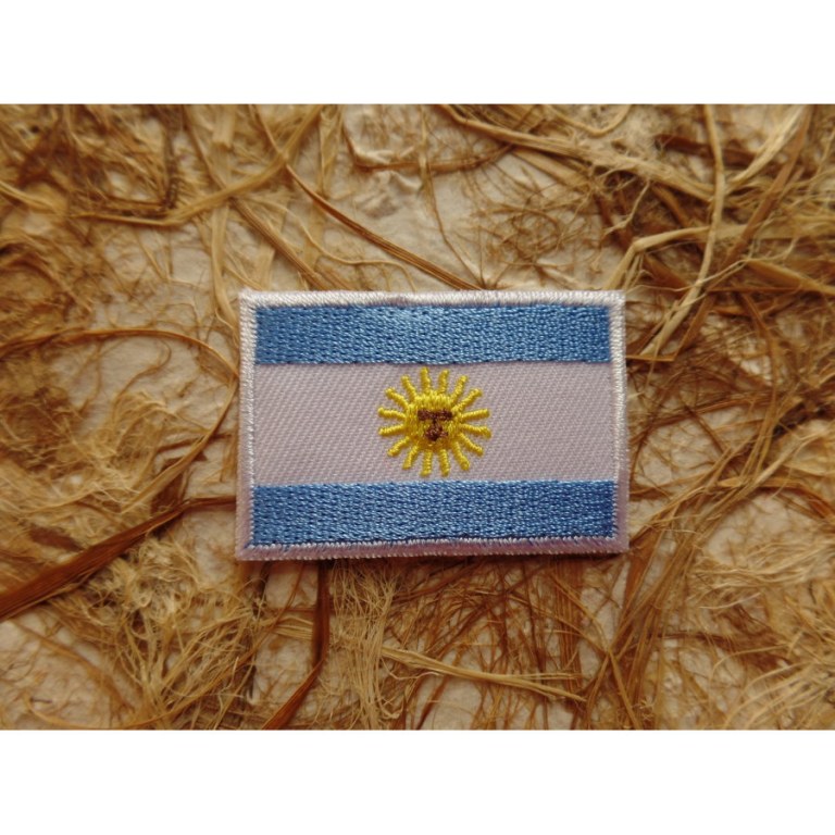 Ecusson drapeau Argentine